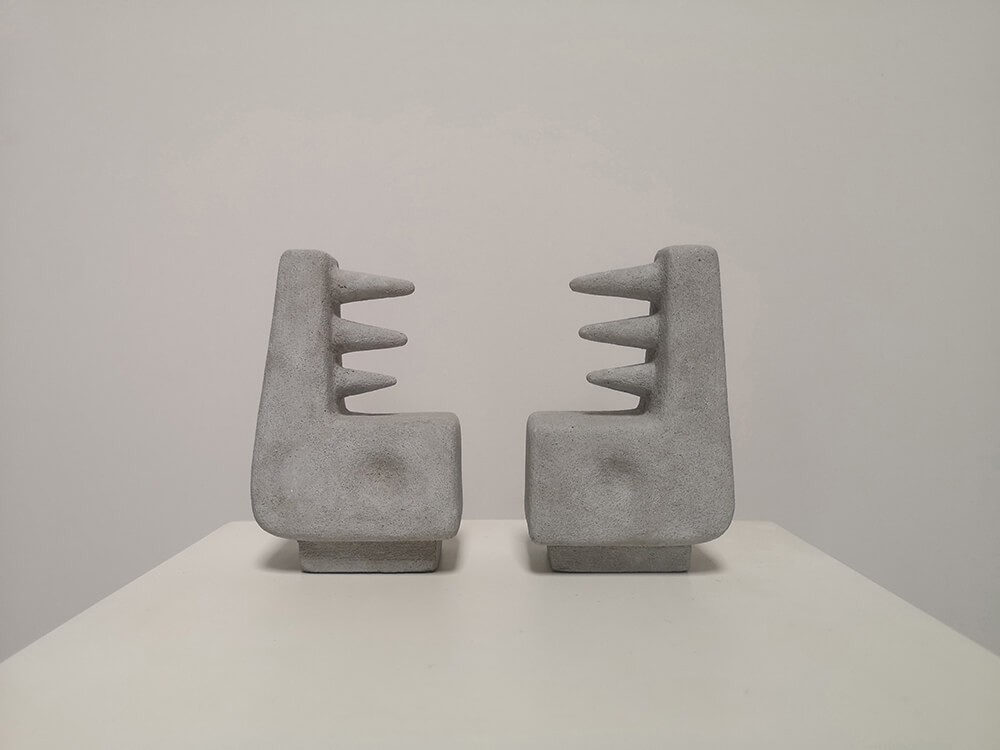 Gate / 20x14x7cm / stone / 2025 Gate / 20x14x7cm / stone / 2025 / Intergalactic sculpture collection