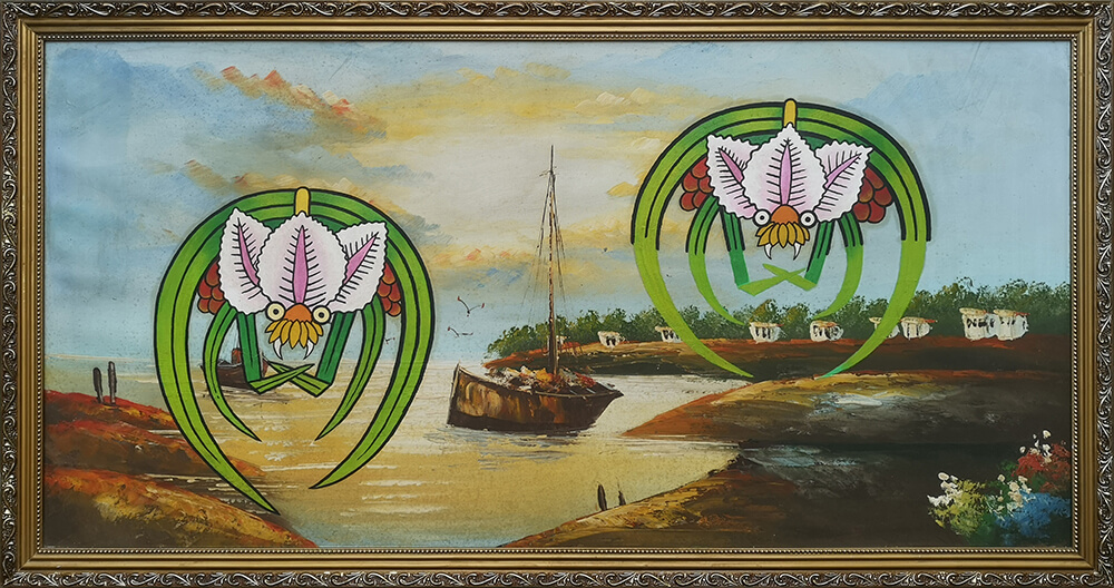 Seaside / 67x127cm / 2005 / oil on canvas Seaside / 67x127cm / 2005 / oil on canvas