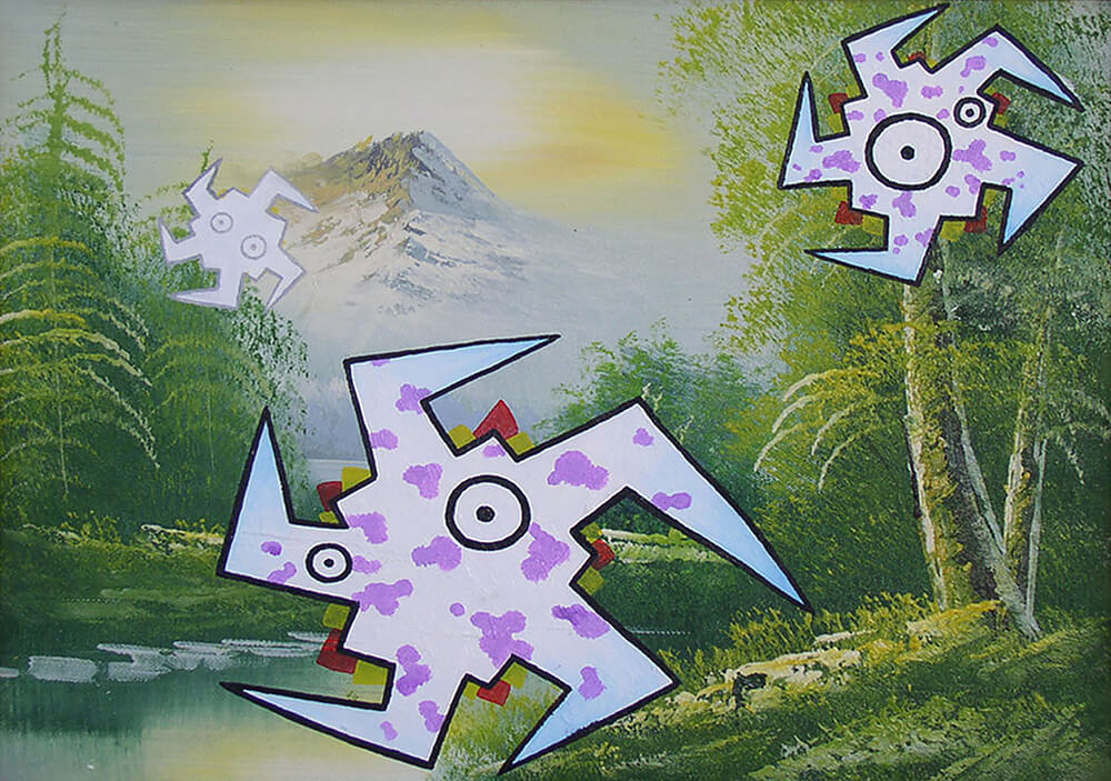Under The Mountin / 38x48cm / 2009 / oil on canvas Under The Mountin / 38x48cm / 2009 / oil on canvas